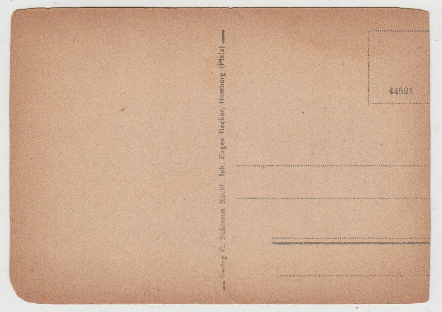 Homburg Pfalz Marktplatz Germany 1900's Postcard - TulipStuff