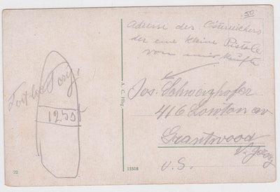 Hamburg St Pauli Landungsbrucken mit Elbtunnel 1900's Postcard - TulipStuff