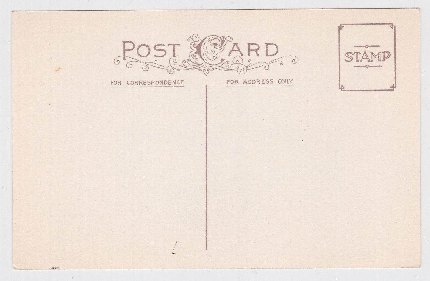 Happy Birthday Purple Flowers Vintage Postcard - TulipStuff