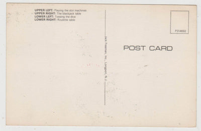 Hello From Atlantic City New Jersey Postcard 1979 - TulipStuff