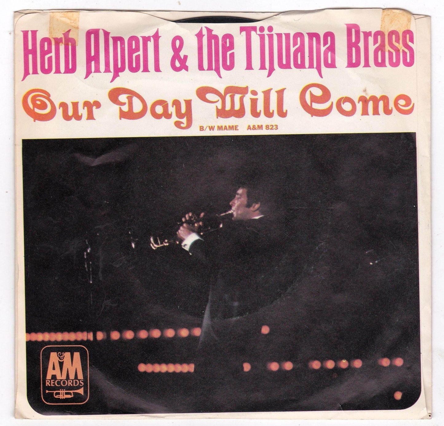Herb Albert and the Tijuana Brass Mame Our Day Will Come 7" Vinyl 1966 - TulipStuff