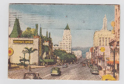 Hollywood California 1940's Postcard Booklet 12 Views - TulipStuff