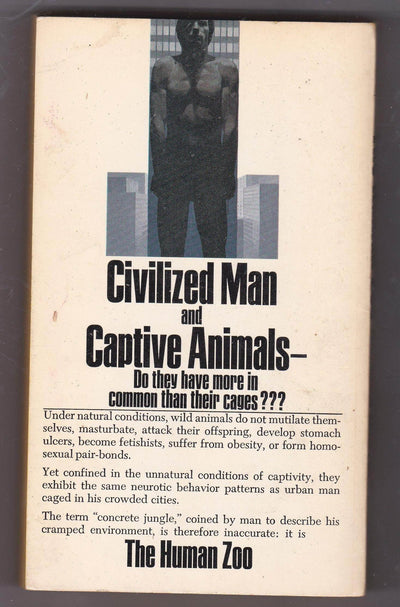 The Human Zoo by Desmond Morris Paperback Bantam Books 1969 - TulipStuff