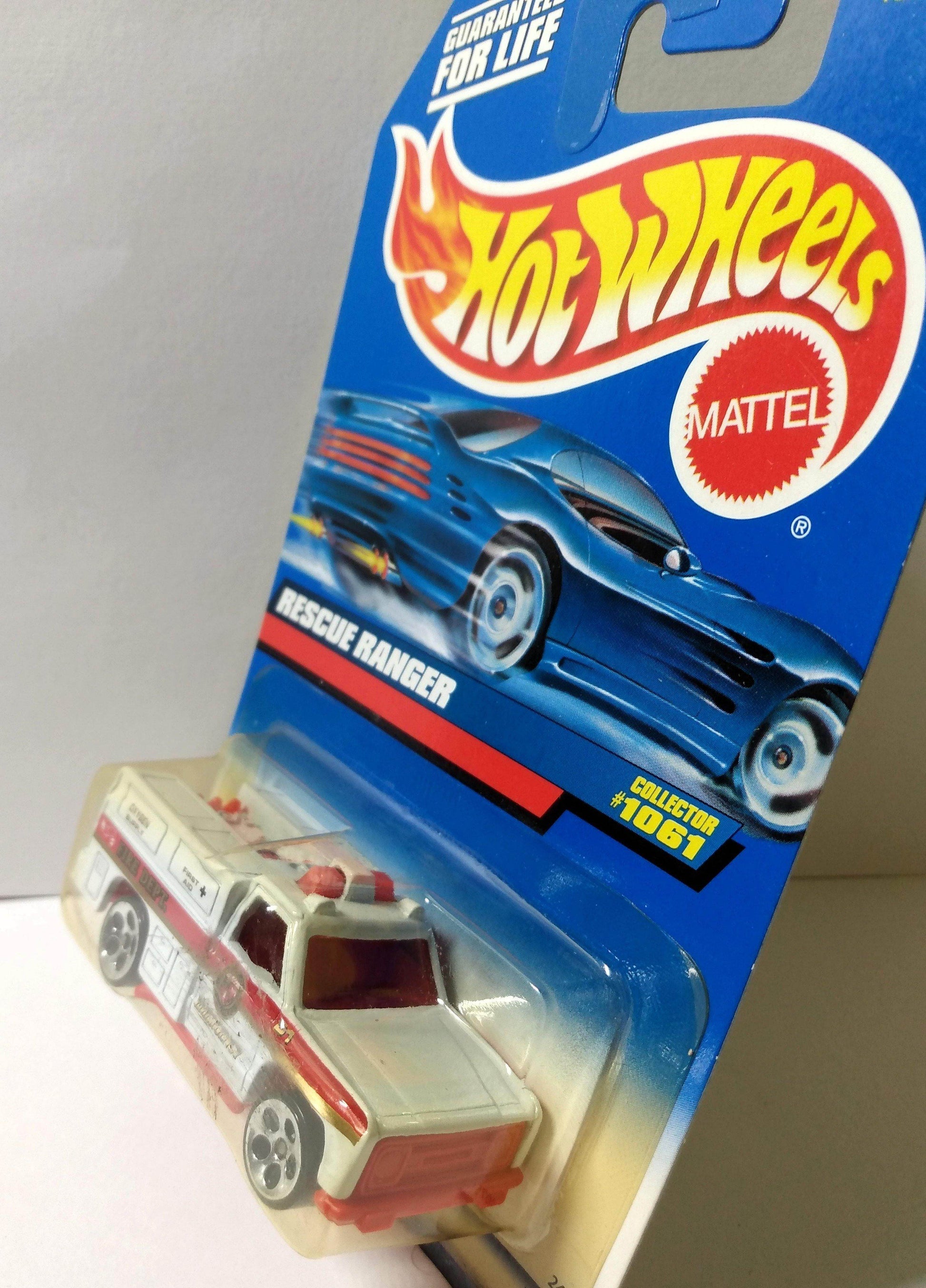 Hot Wheels Collector #1061 Rescue Ranger EMS Paramedic Truck - TulipStuff