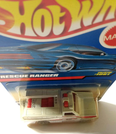 Hot Wheels Collector #1061 Rescue Ranger EMS Paramedic Truck - TulipStuff