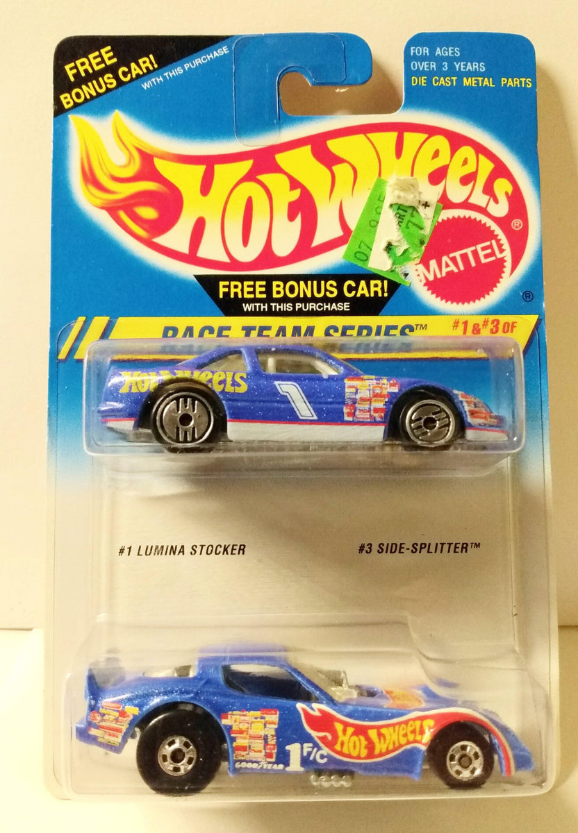 ホットウィール LUMINA STOCKER Hot Wheels Race Team Lumina Stocker Chevrolet Lt Blue UH's
