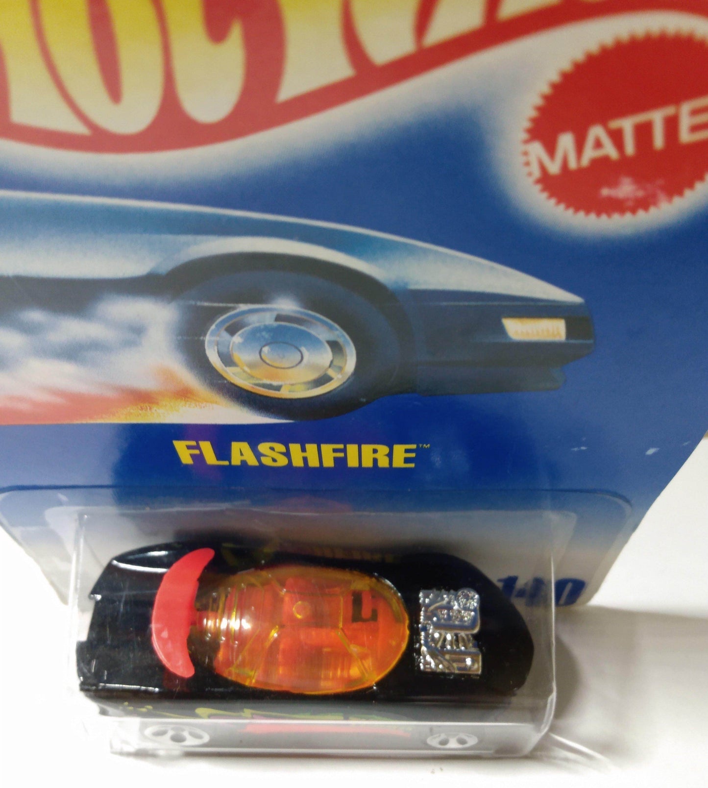 Hot Wheels Collector #140 Flashfire Futuristic Sports Car 5dot 1997 - TulipStuff
