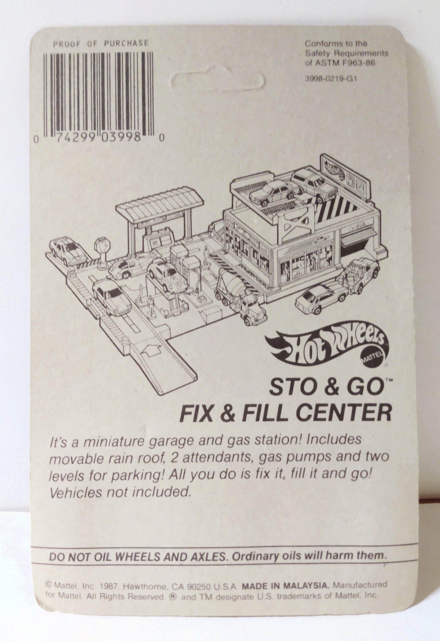 Hot Wheels 3998 Thunderstreak Indy Racing Car 1987 - TulipStuff