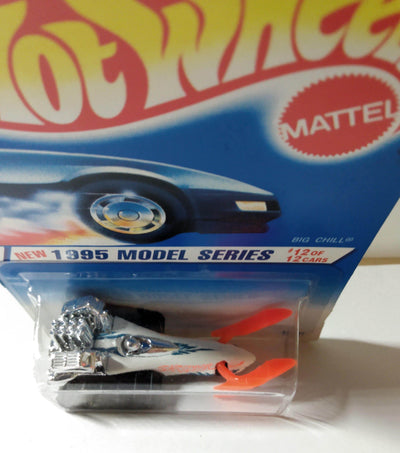 Hot Wheels 1995 Model Series Big Chill Snowmobile Collector 352 - TulipStuff
