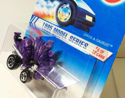 Hot Wheels 1995 Model Series Speed-A-Saurus Collector #345 - TulipStuff