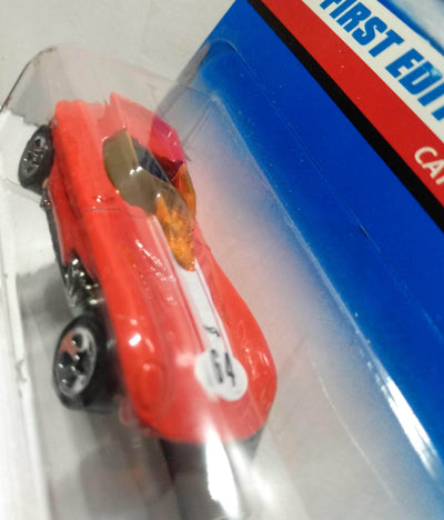 Hot Wheels 1998 First Editions Cat-A-Pult Race Car Collector #681 - TulipStuff