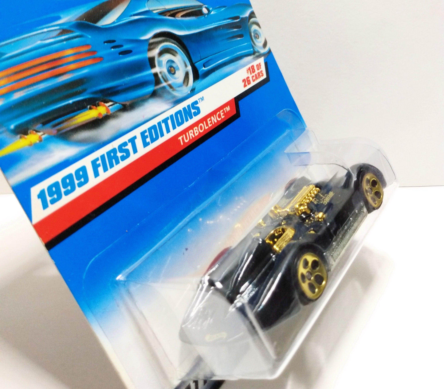 Hot Wheels 1999 First Editions Turbolence Collector #923 - TulipStuff