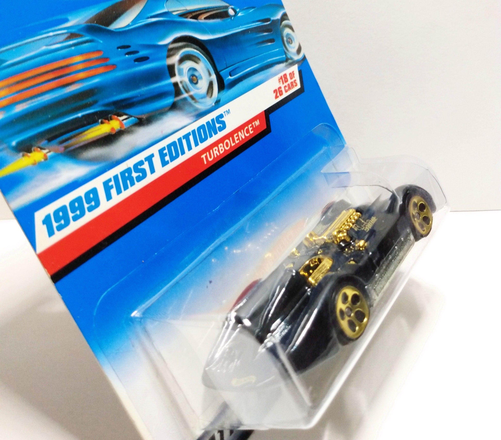 Hot Wheels 1999 First Editions Turbolence Collector #923 - TulipStuff
