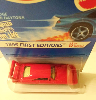 Hot Wheels 1996 First Editions 1970 Dodge Daytona Charger #382 - TulipStuff