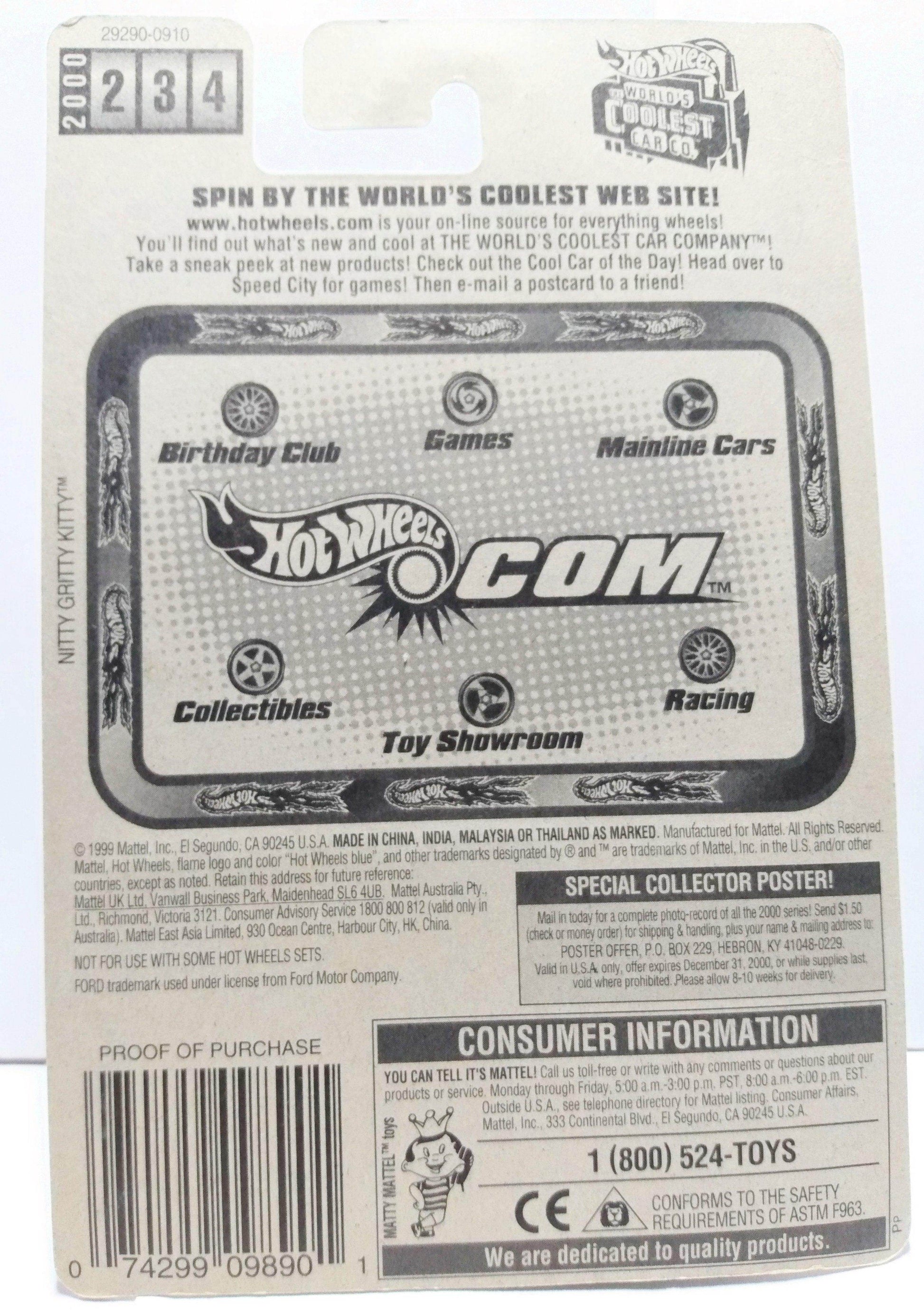 Hot Wheels 2000 Collector #234 '33 Ford Roadster Convertible - TulipStuff