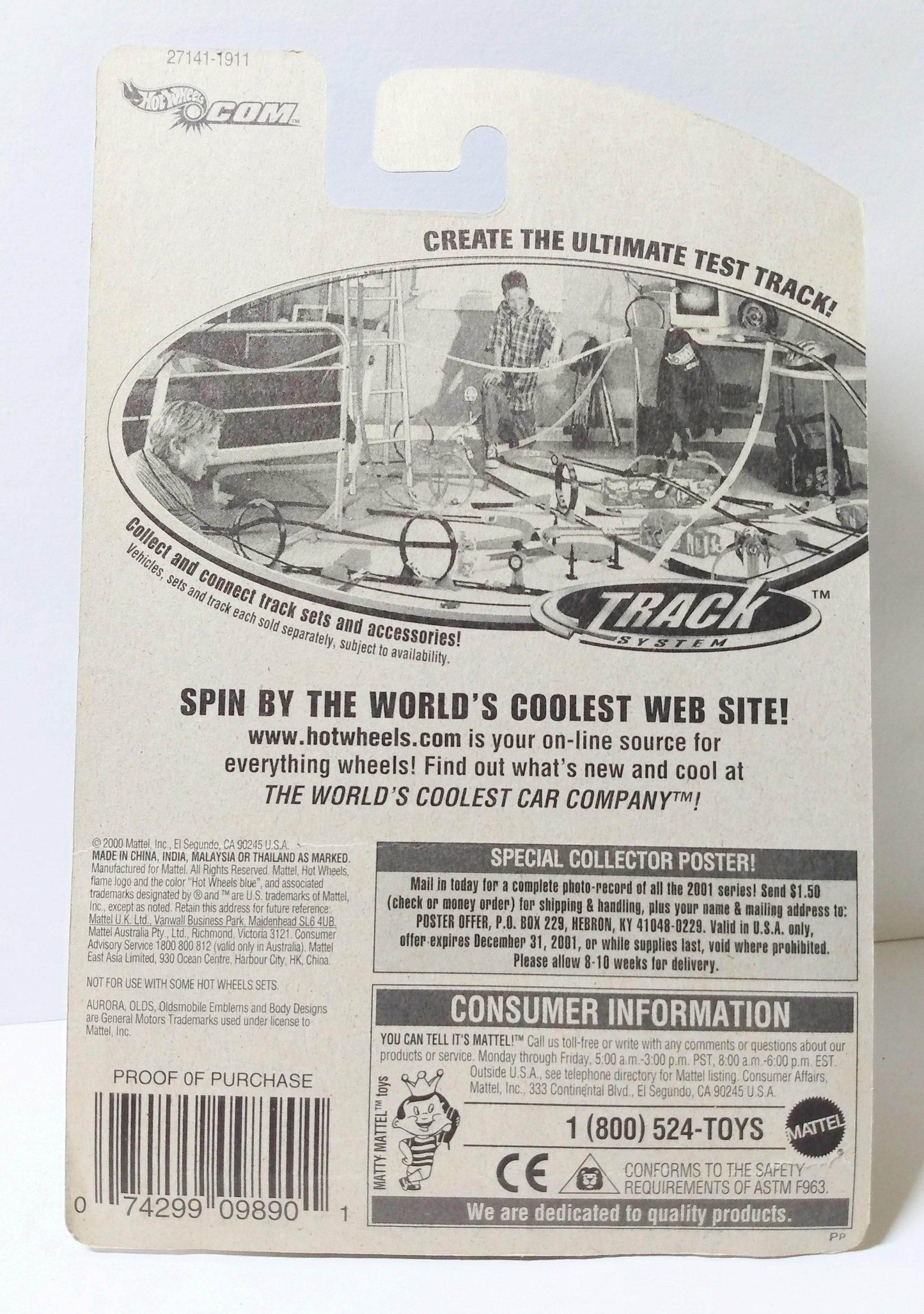 Hot Wheels 2000 Collector #175 Olds Aurora GTS-1 - TulipStuff