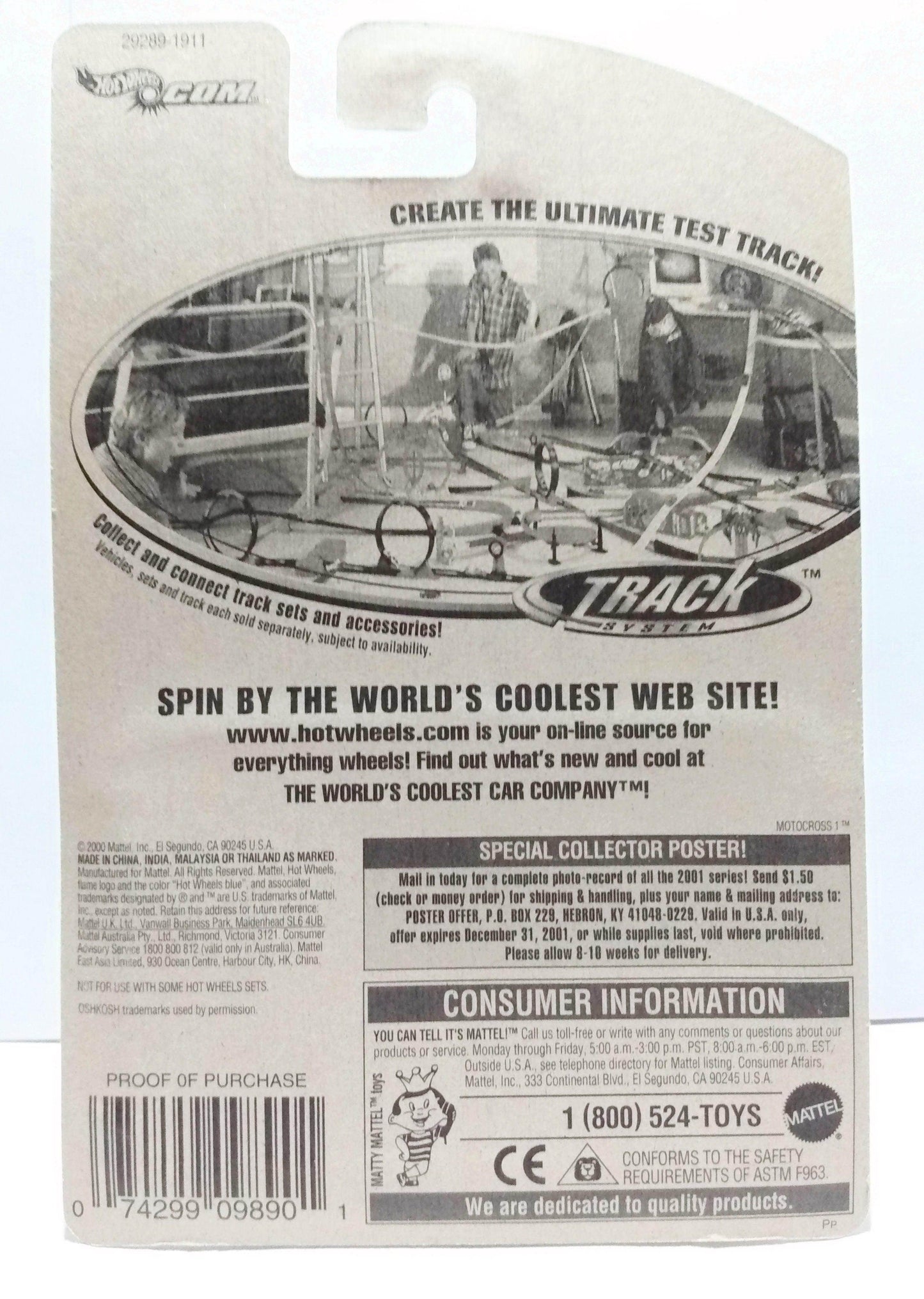 Hot Wheels 2000 Collector #233 Oshkosh Snowplow Hank's Hauler - TulipStuff