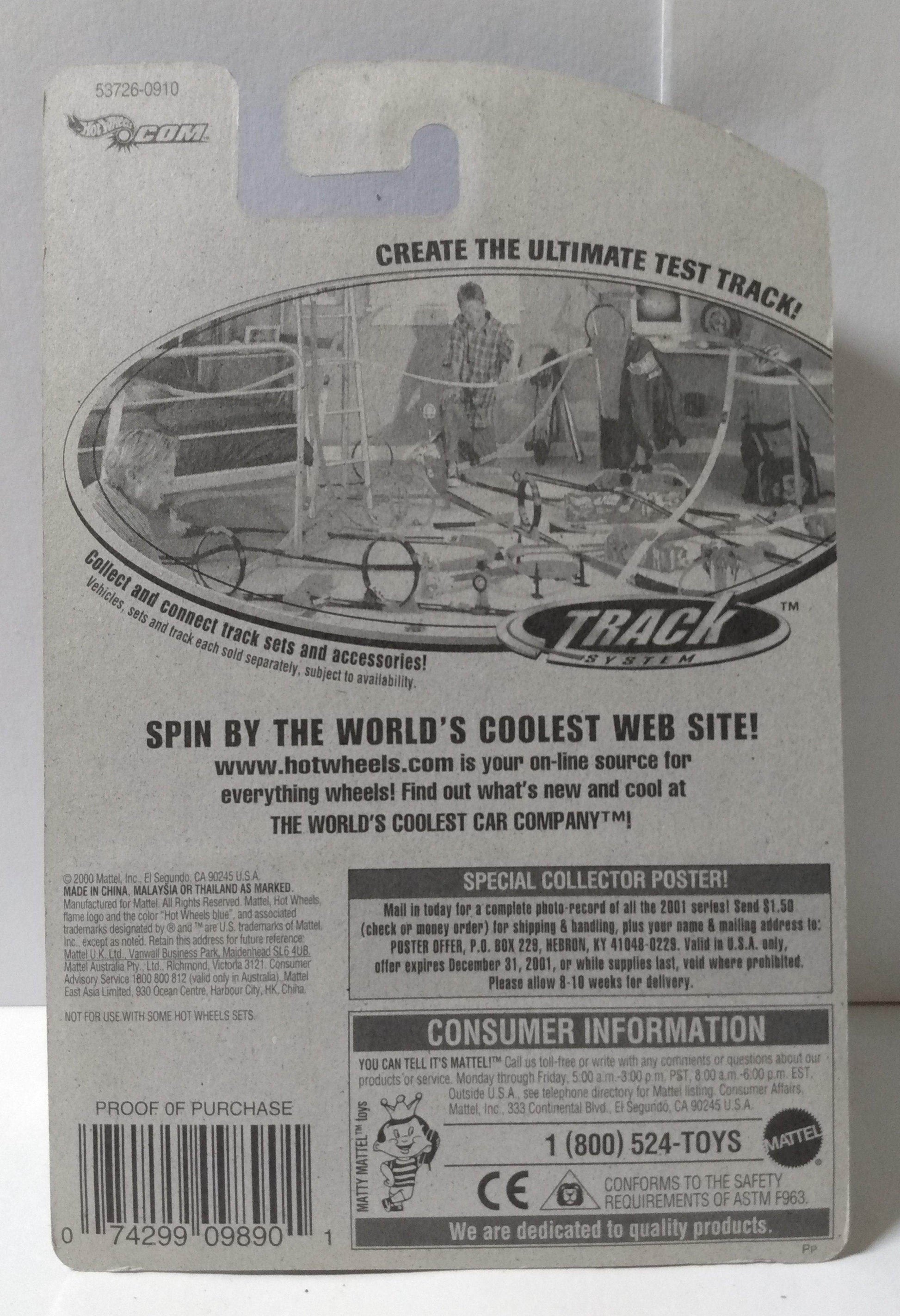 Hot Wheels 2001 Collector #187 Bywayman Pickup Truck - TulipStuff