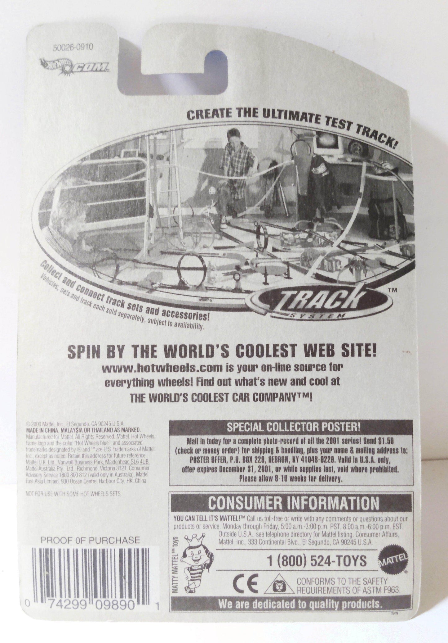 Hot Wheels 2001 Collector #150 Enforcer Police Sprint Buggy - TulipStuff