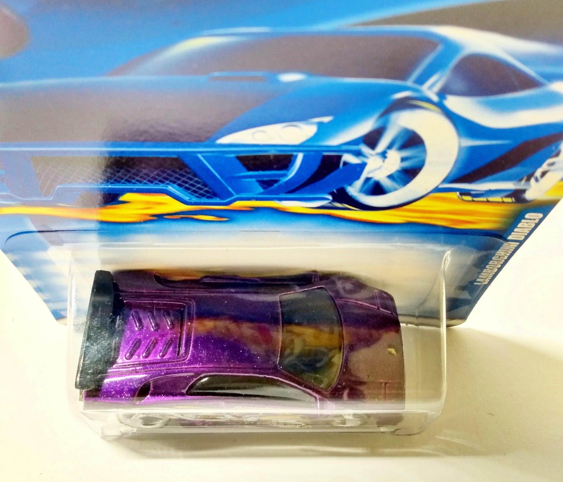 Hot Wheels 2001 Collector #124 Lamborghini Diablo silver painted base - TulipStuff