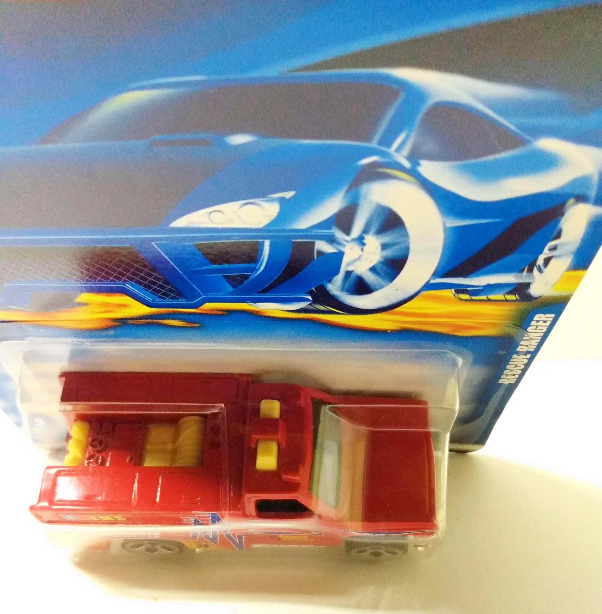 Hot Wheels 2001 Collector #193 Rescue Ranger EMS Paramedic Truck - TulipStuff