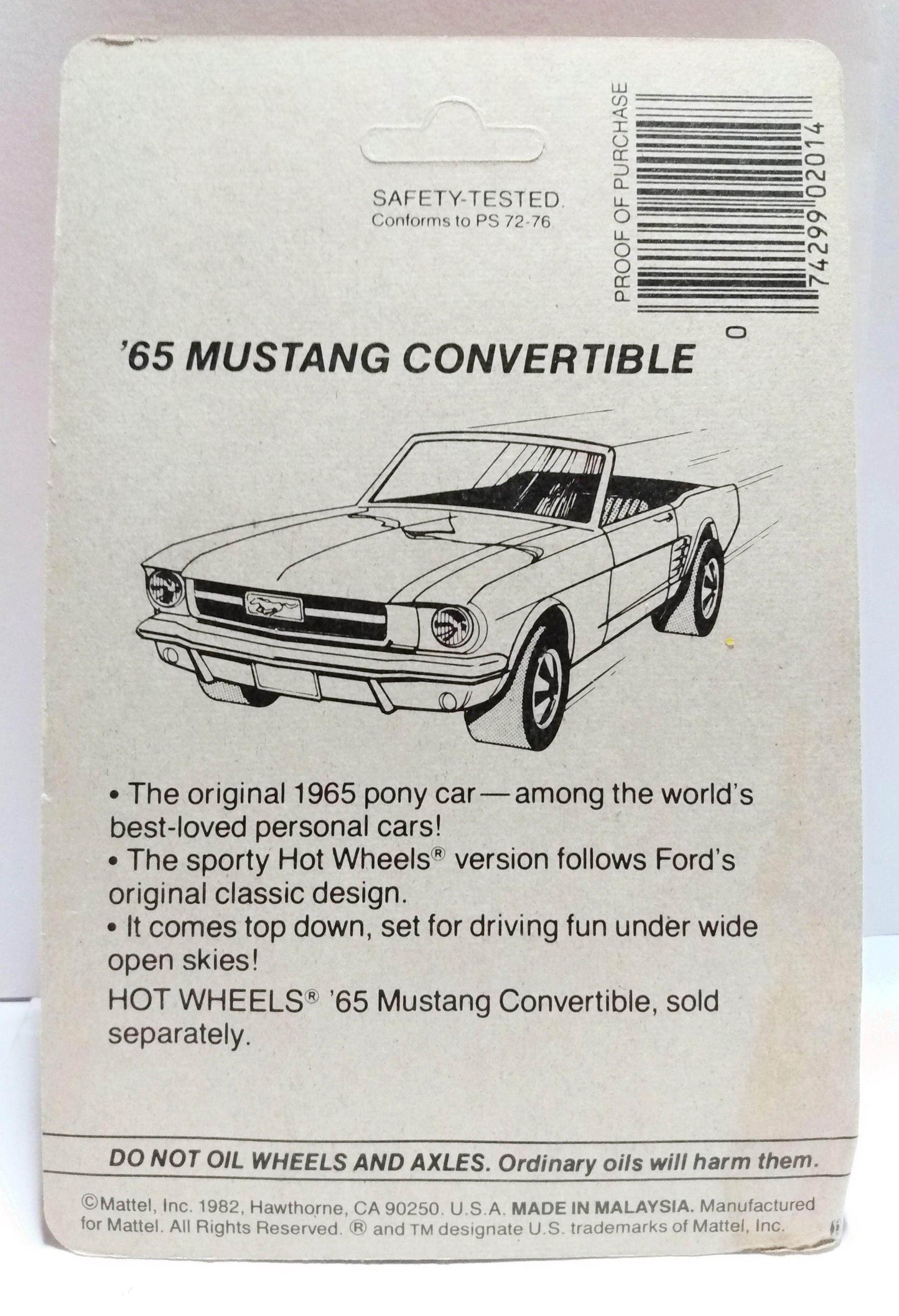 Hot Wheels #2014 Hot Ones Hot Bird Pontiac Firebird Malaysia 1982 - TulipStuff