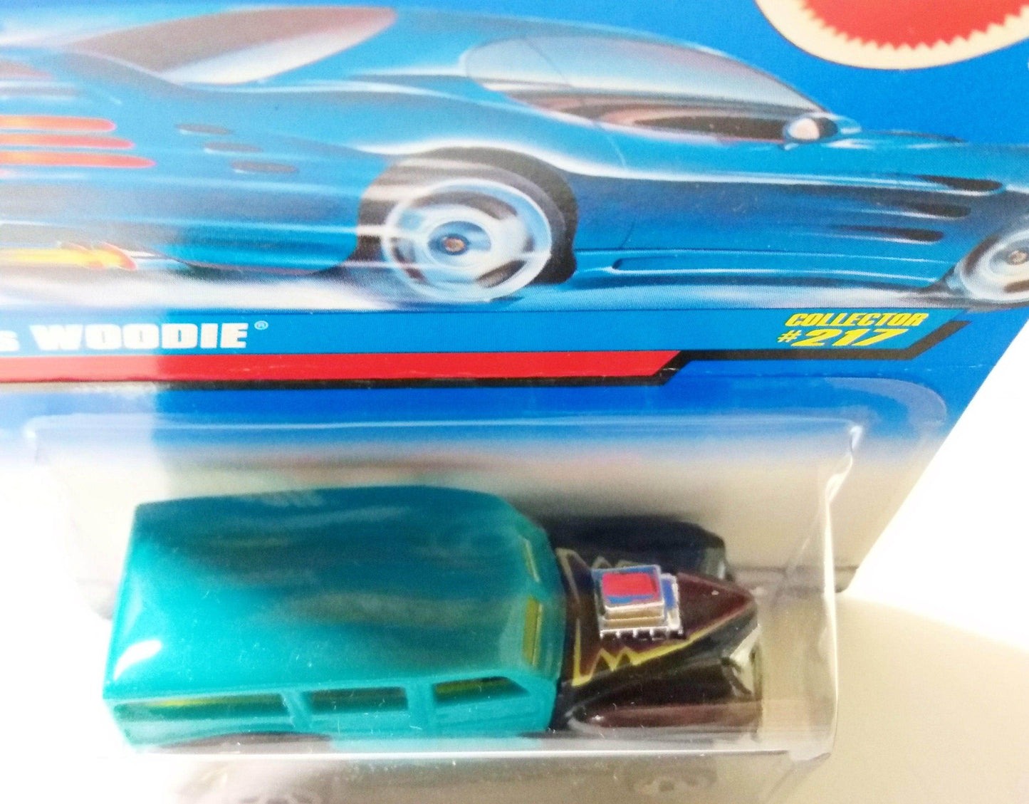 Hot Wheels Collector #217 '40's Woodie Wagon 5dot 1997 - TulipStuff