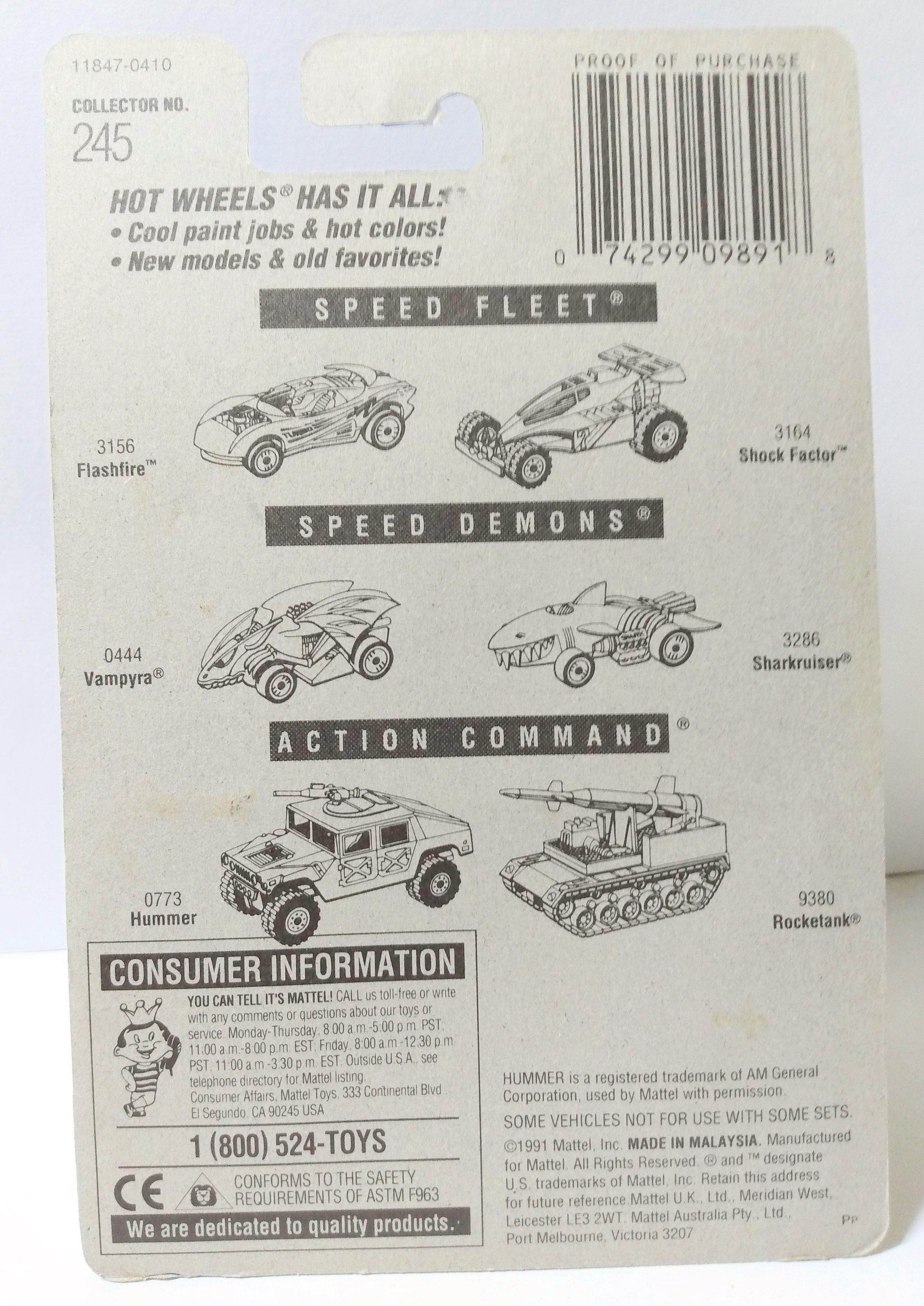 Hot Wheels Collector #245 Driven To The Max Top Fuel Dragster 1997 - TulipStuff