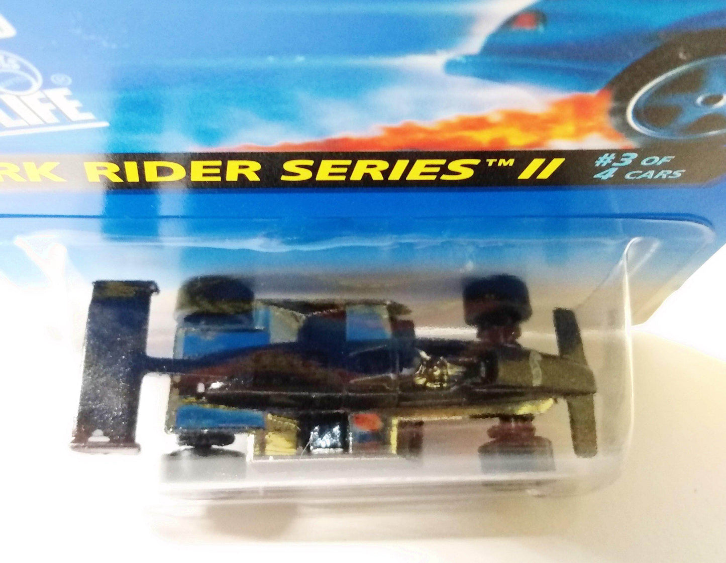 Hot Wheels Dark Rider II Thunderstreak Indy Racing Car Collector #402 - TulipStuff