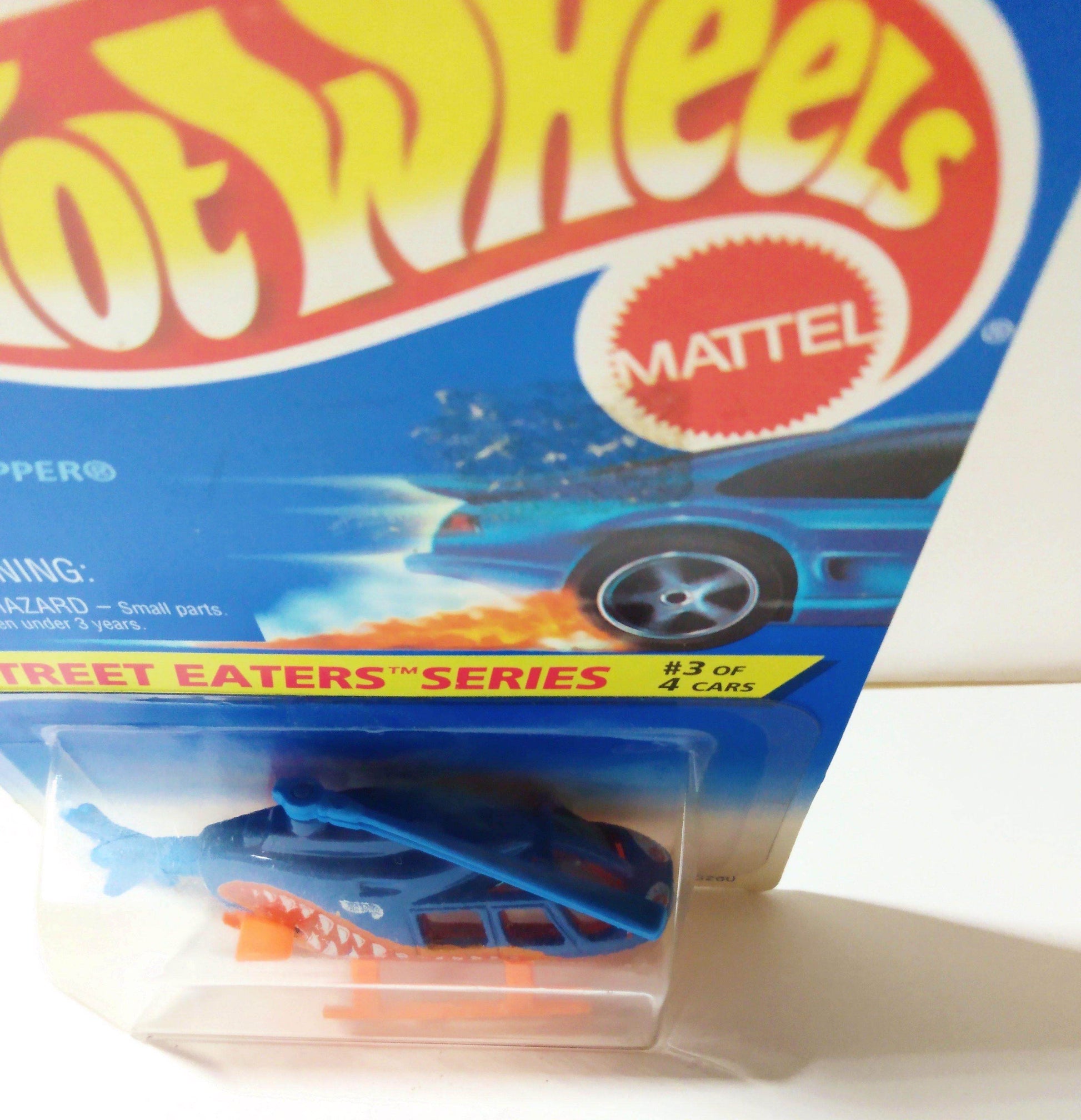 Hot Wheels Street Eaters Series Propper Chopper Helicopter 1996 - TulipStuff
