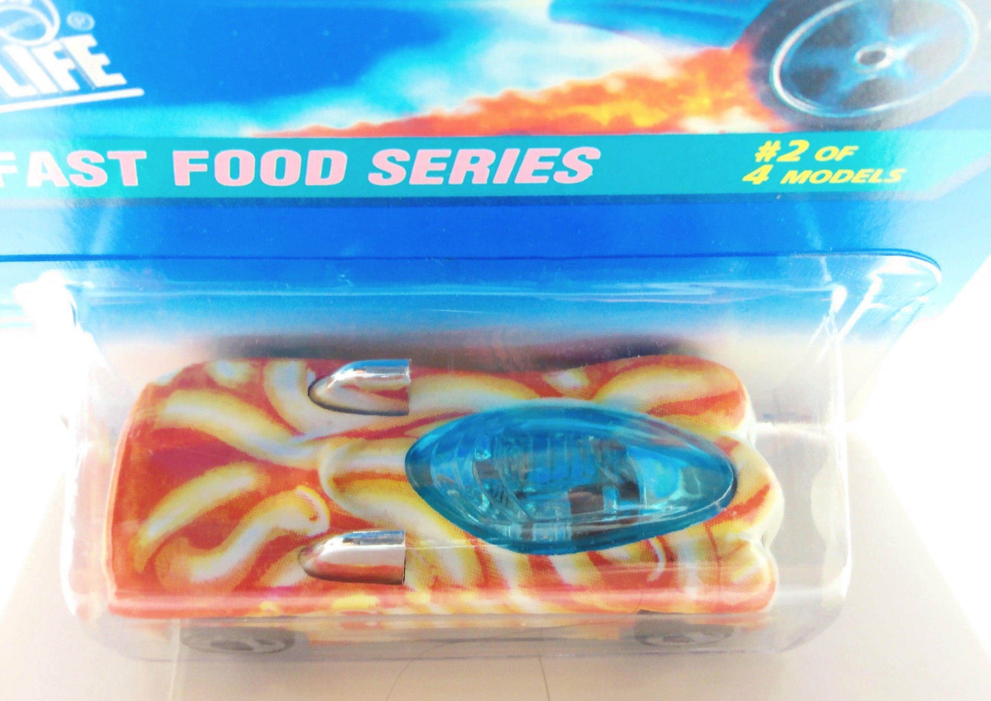 Hot Wheels Fast Food Series Pasta Pipes Collector #417 1995 - TulipStuff