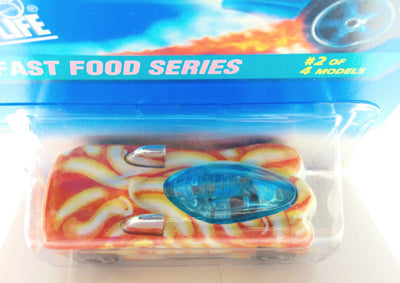 Hot Wheels Fast Food Series Pasta Pipes Collector #417 1995 - TulipStuff