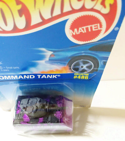 Hot Wheels Collector #486 Command Tank 1997 - TulipStuff