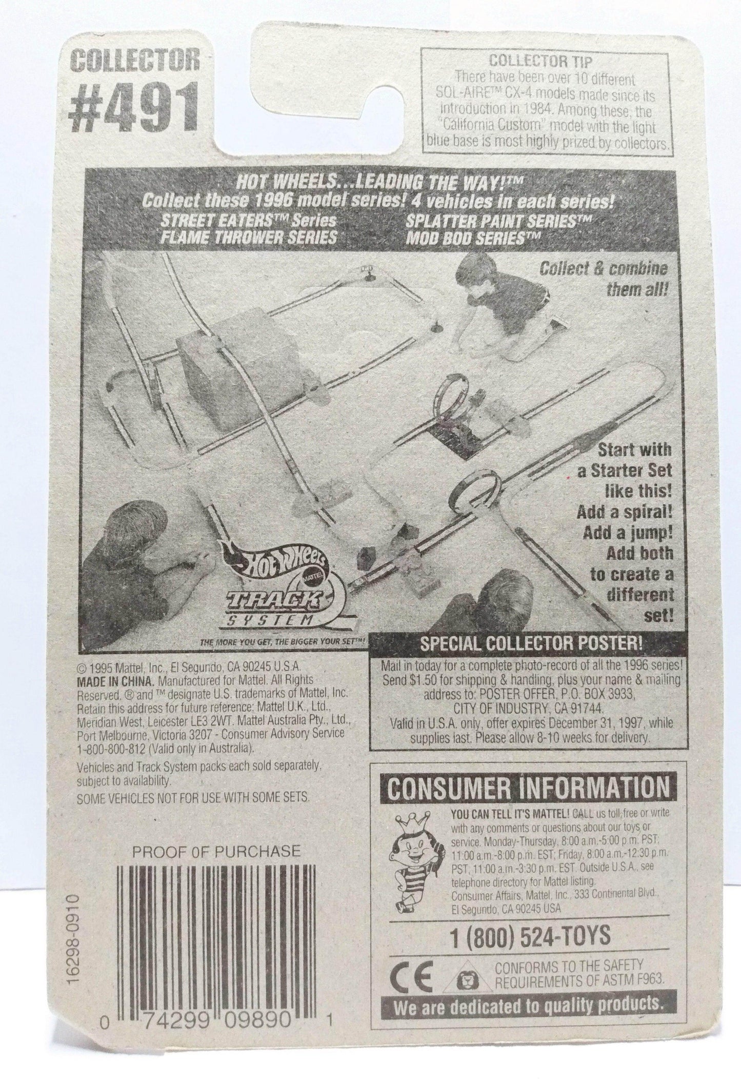 Hot Wheels Collector #491 Rocket Shot Army Tank 1996 - TulipStuff