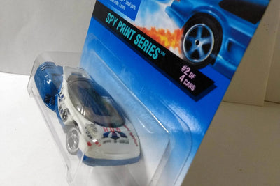 Hot Wheels Spy Print Alien Concept Car Collector #554 1996 - TulipStuff