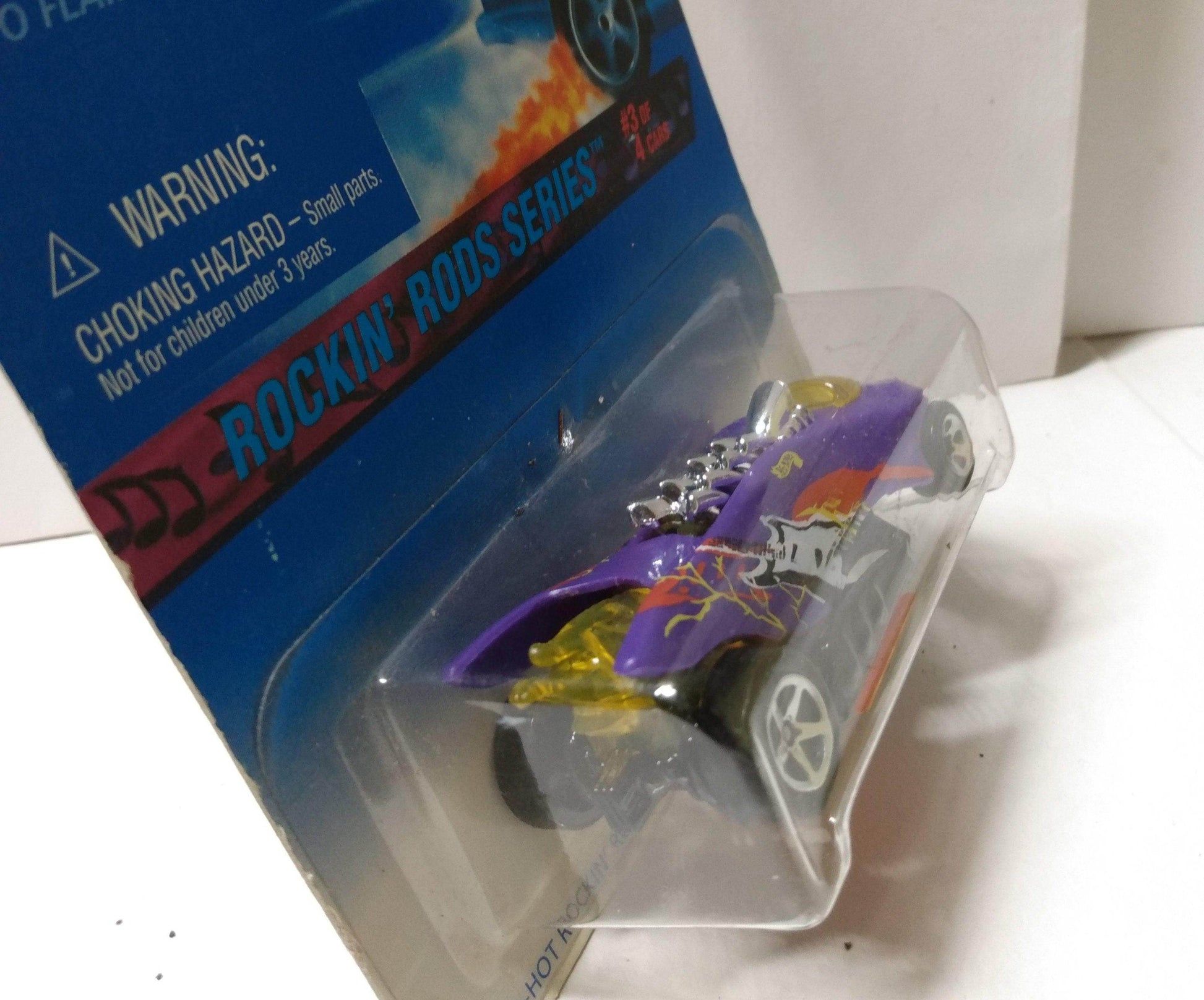 Hot Wheels Rockin' Rods Series Turbo Flame Collector #571 1996 - TulipStuff