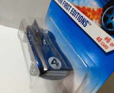 Hot Wheels 1998 First Editions Collector #638 Jaguar D-Type 48 error - TulipStuff