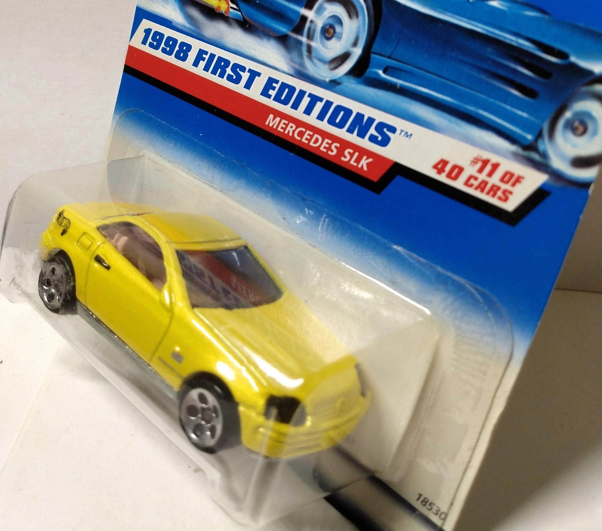 Hot Wheels 1998 First Editions Mercedes SLK Collector #646 - TulipStuff