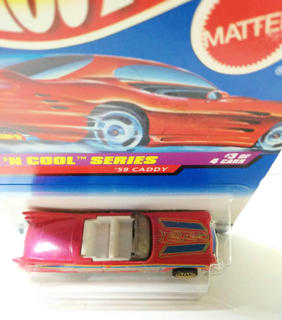 Hot Wheels Low N Cool Collector #699 '59 Caddy Eldorado Convertible - TulipStuff