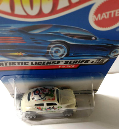 Hot Wheels Artistic License VW Bug Volkswagen Beetle Collector 731 - TulipStuff