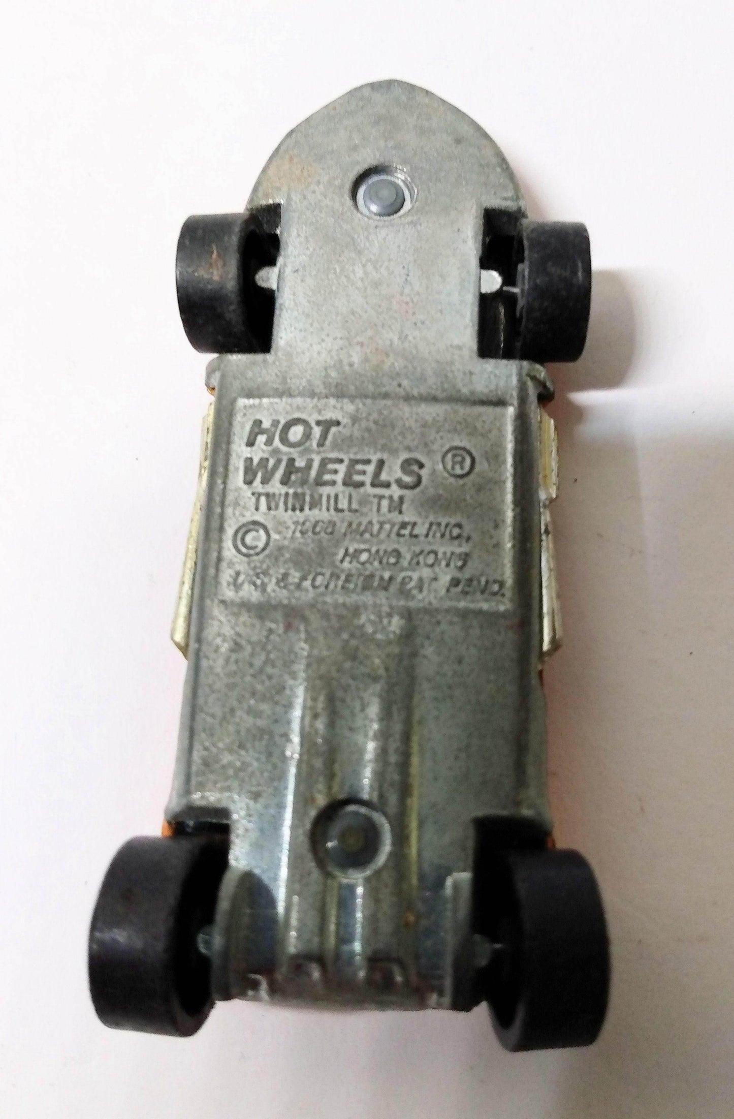 Hot Wheels Redline 8240 Twin Mill Orange Flying Colors Hong Kong 1976 - TulipStuff