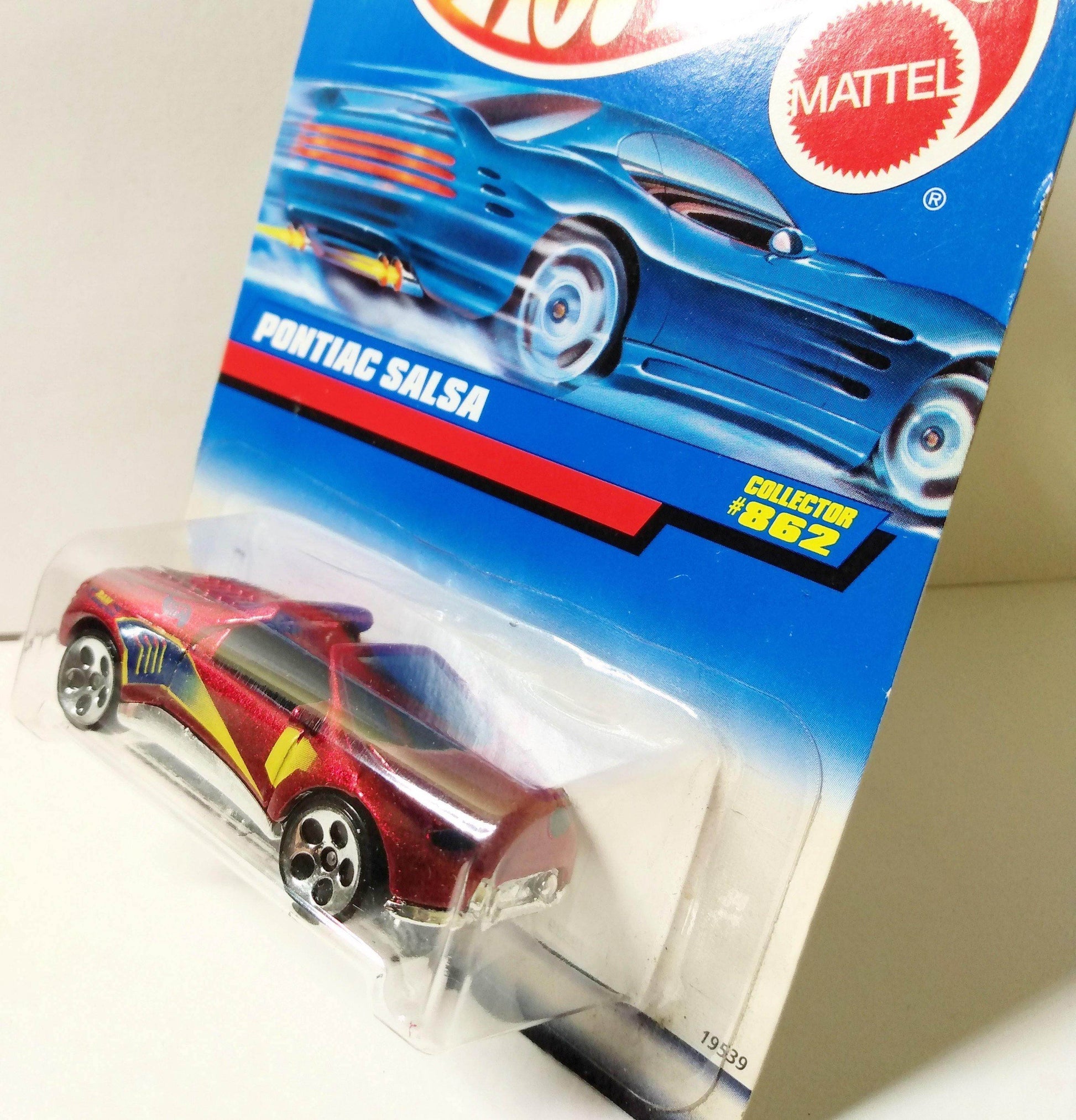 Hot Wheels Collector #862 Pontiac Salsa Convertible Sports Car 1998 - TulipStuff