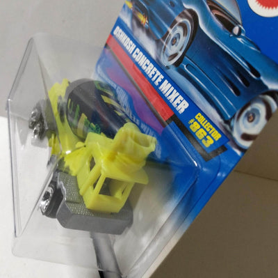 Hot Wheels Collector #863 Oshkosh Concrete Mixer Truck 1997 - TulipStuff