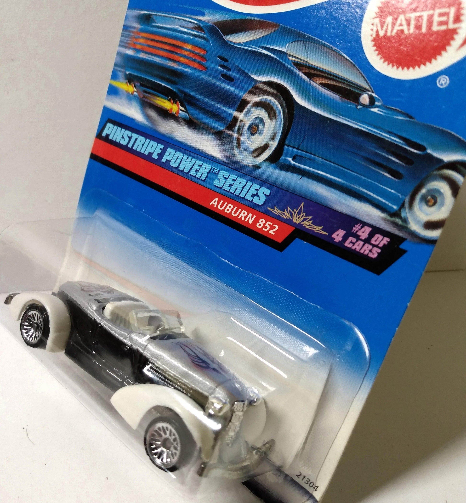 Hot Wheels Pinstripe Power Series Auburn 852 Collector #956 1999 - TulipStuff