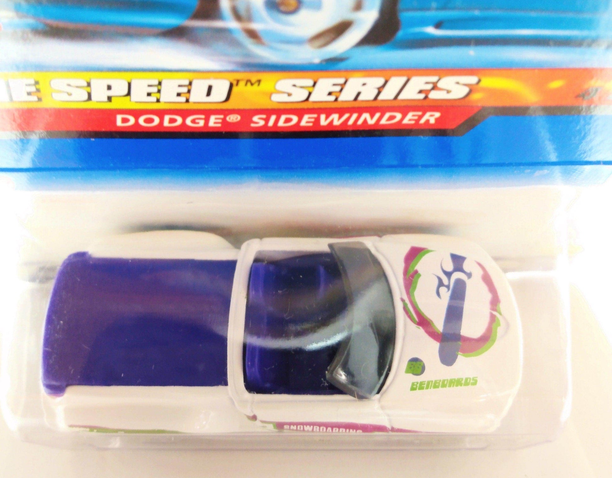 Hot Wheels X-Treme Speed Dodge Sidewinder Collector #965 1998 - TulipStuff