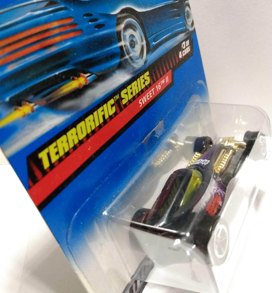 Hot Wheels At-a-tude #977 Terrorific Series 1 Of 4 Green Die-cast Car