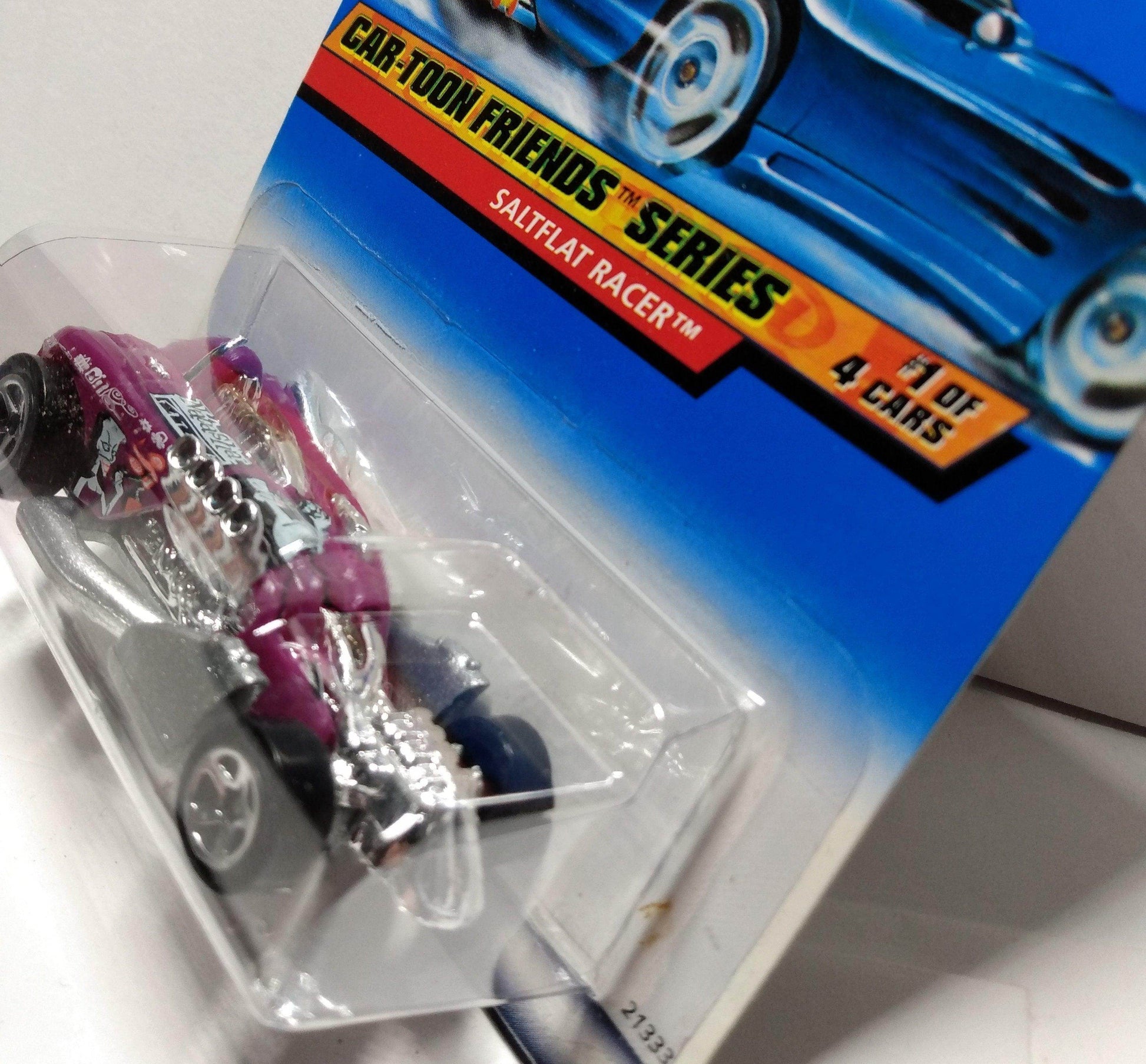 Hot Wheels Car-toon Friends Series Saltflat Racer Collector #985 1998 - TulipStuff