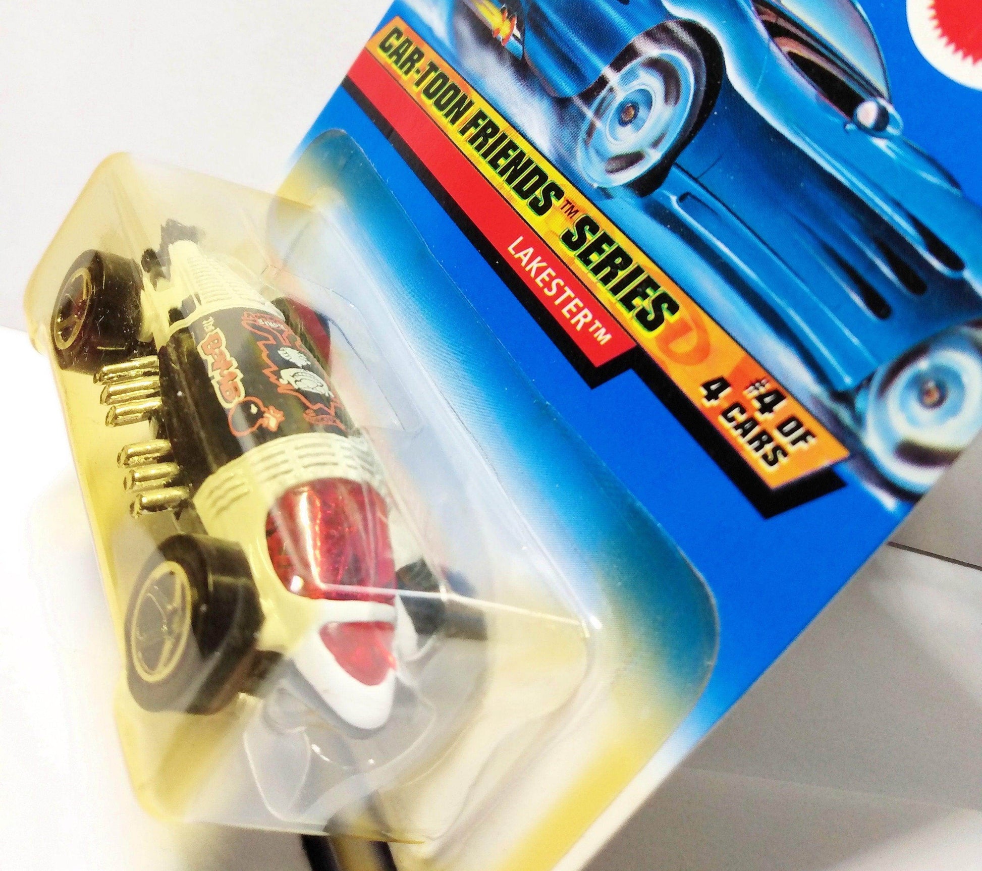 Hot Wheels Car-toon Friends Series Lakester Collector #988 1998 - TulipStuff