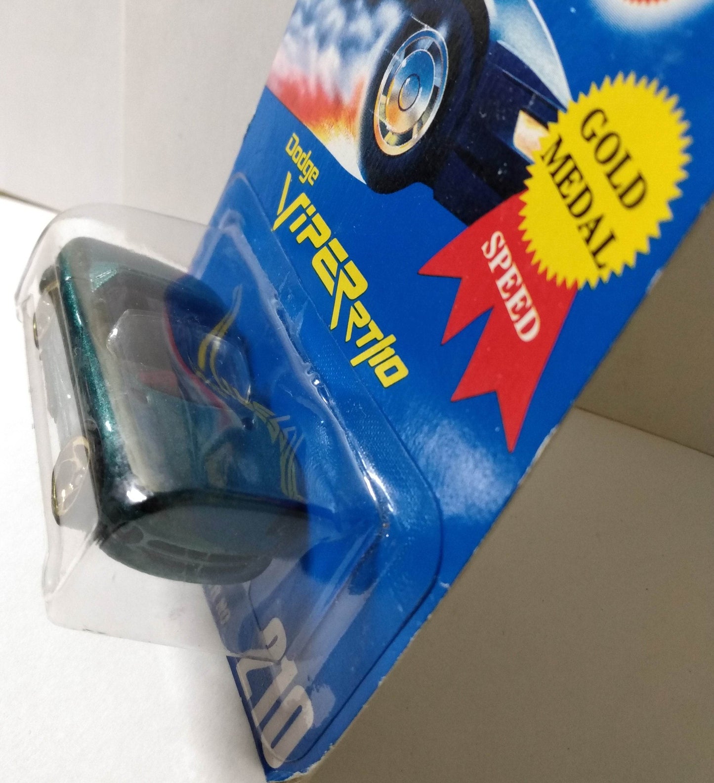 Hot Wheels Collector #210 Dodge Viper RT/10 Gold Medal Speed g3sp 1995 - TulipStuff