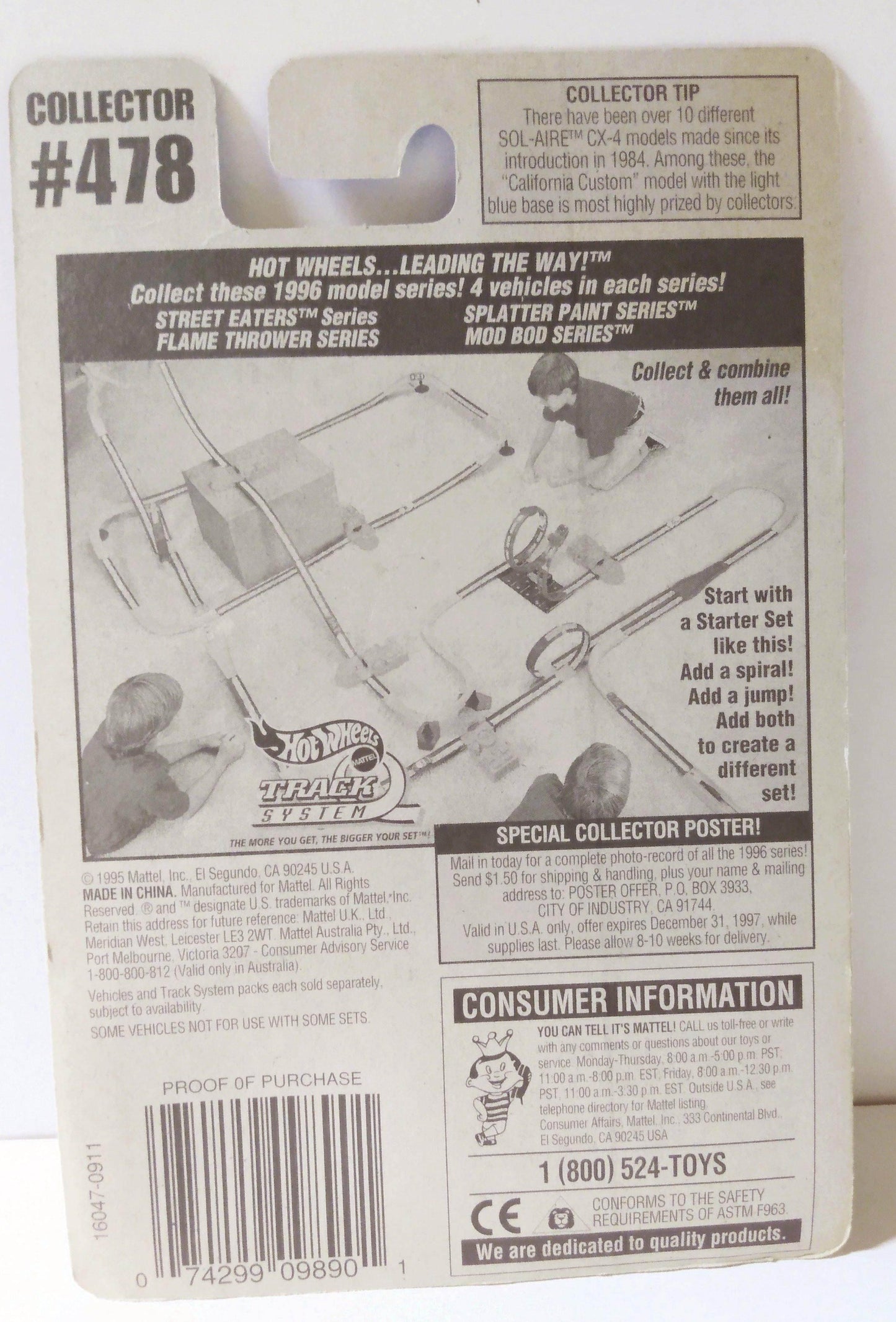 Hot Wheels Collector #478 Dragon Wagon 1995 - TulipStuff